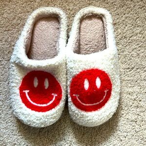 Smiley Slippers size 8.5-9